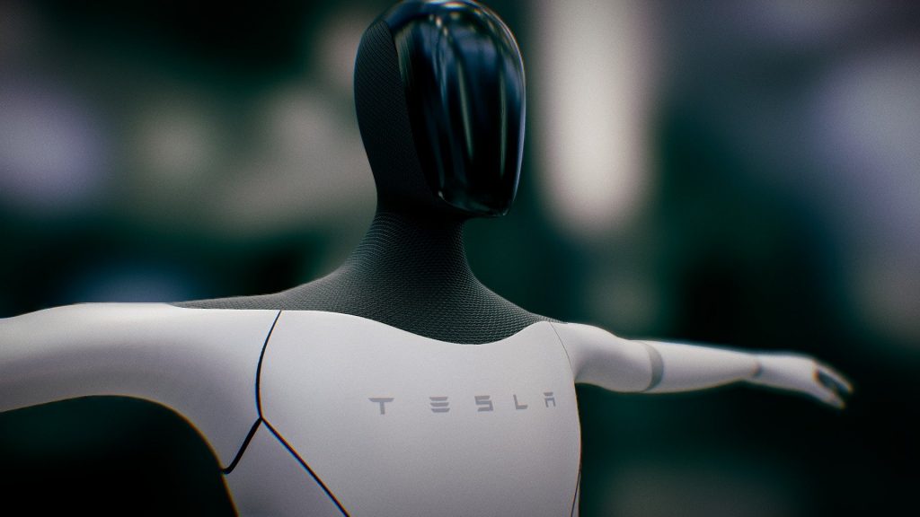 humanoid robot Tesla